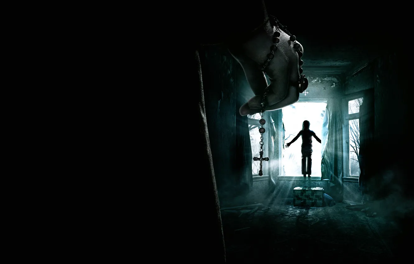 Photo wallpaper horror, poster, 2016, The Conjuring-2, The spell-2