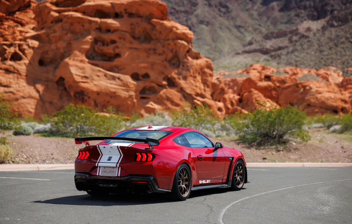 Photo wallpaper Mustang, Shelby, Shelby Super Snake, 2024