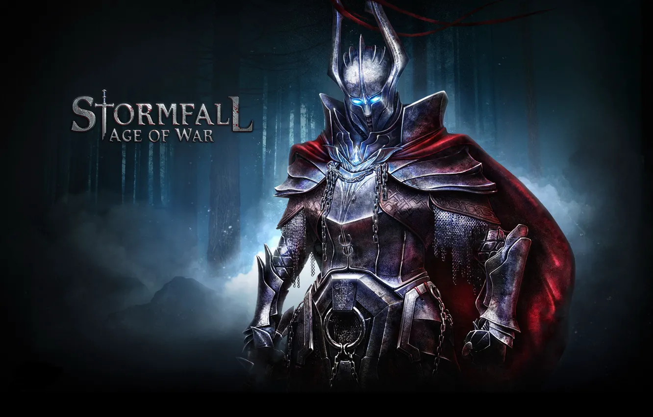 Photo wallpaper game, armor, warrior, pearls, Storm case, Stormfall: Age Of War