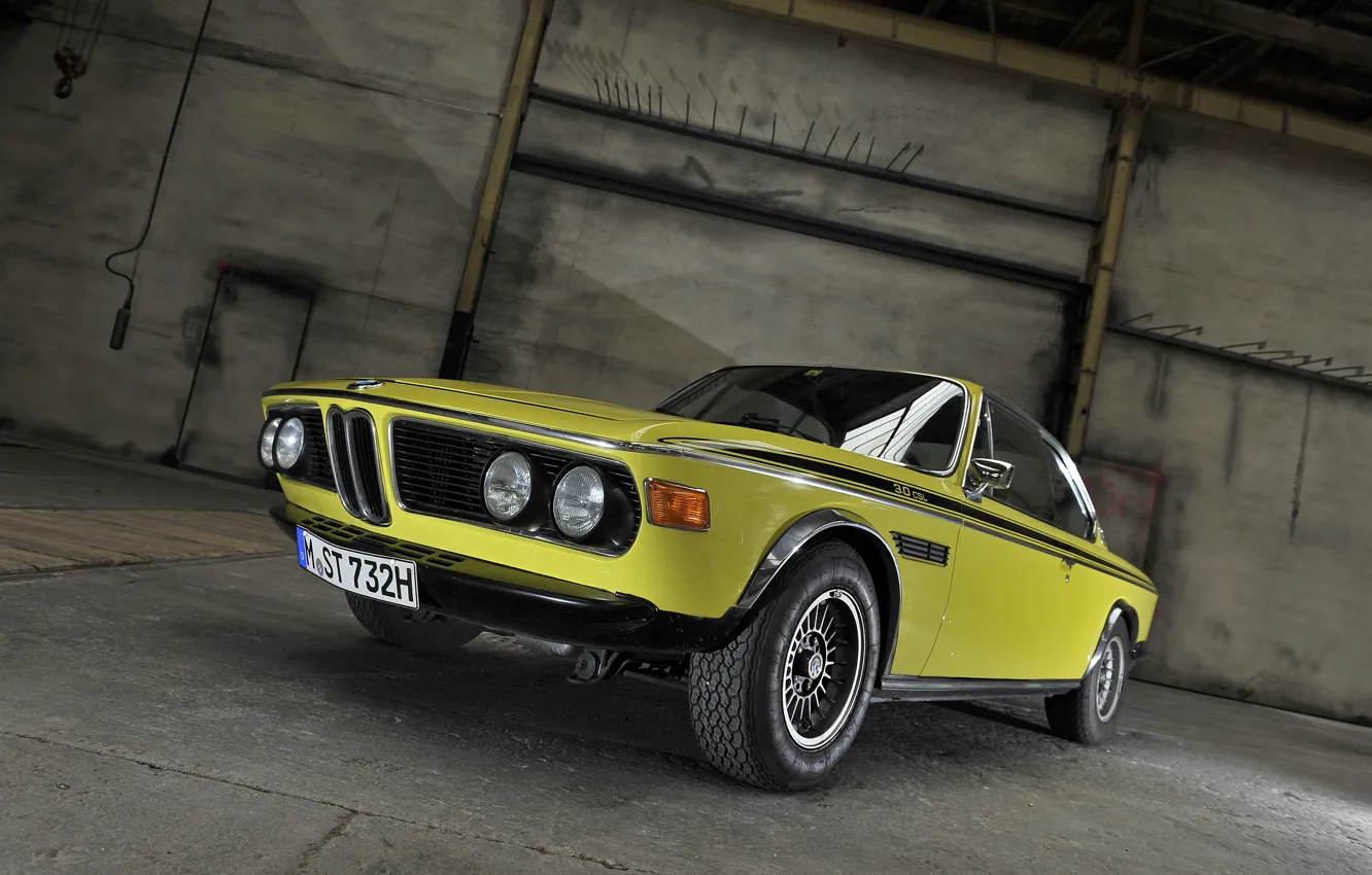 Photo wallpaper BMW, coupe, BMW, 1971, Coupe