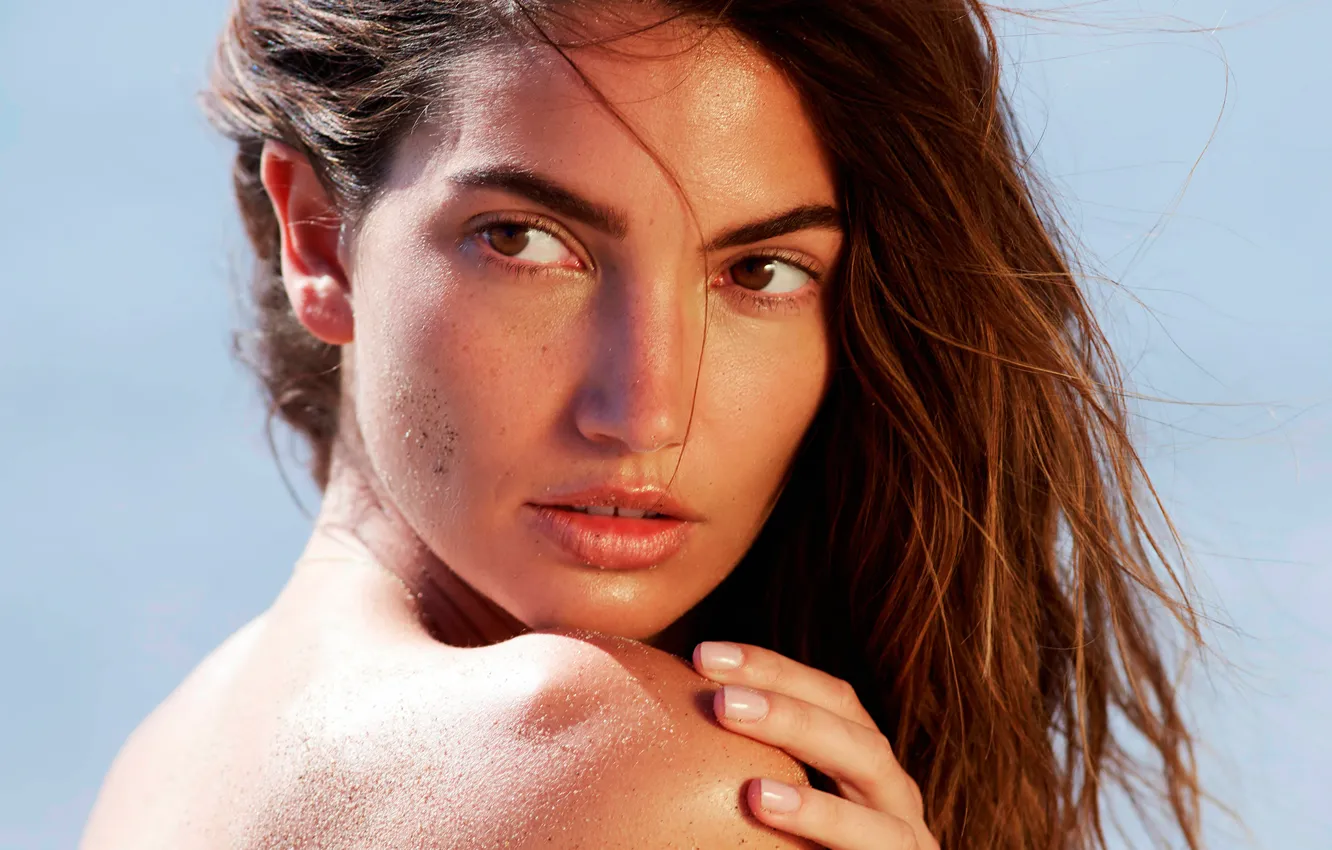 Photo wallpaper photoshoot, Lily Aldridge, Lily Aldridge, 2015, Maxim