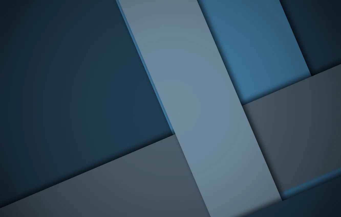 Photo wallpaper line, blue, geometry, design, color, material