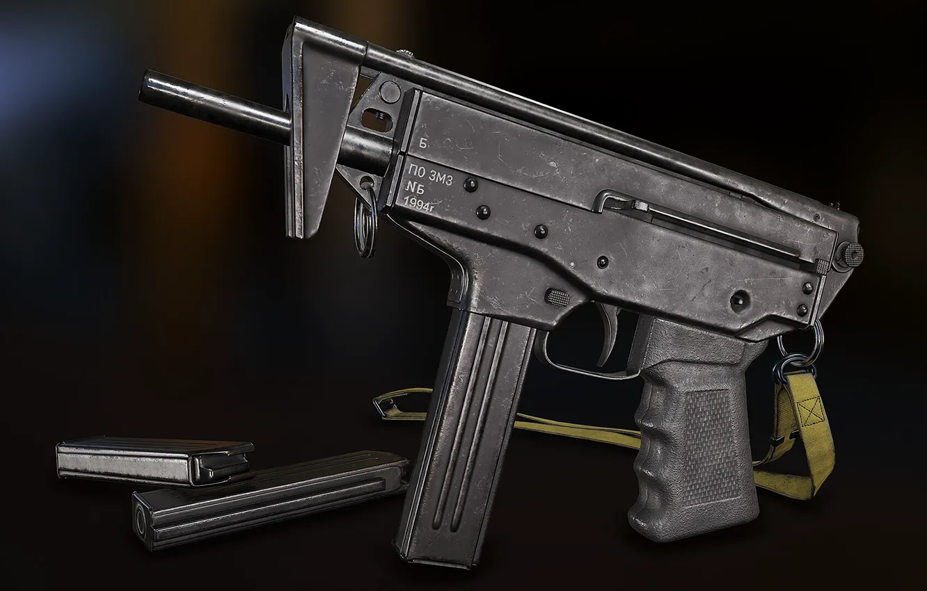 Photo wallpaper Russia, the gun, The design of Evgeny Dragunov, PP-91 Cedar