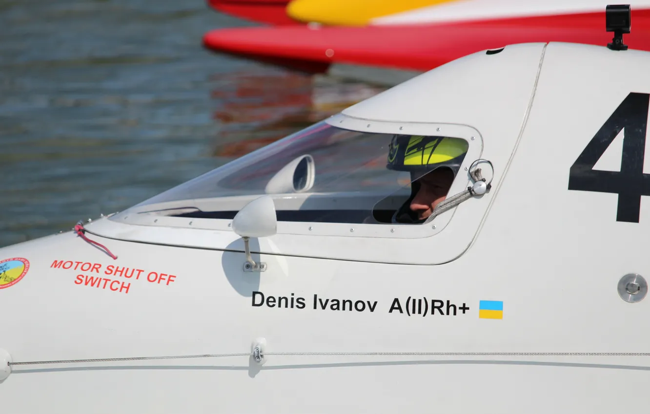 Photo wallpaper race, boat, speed