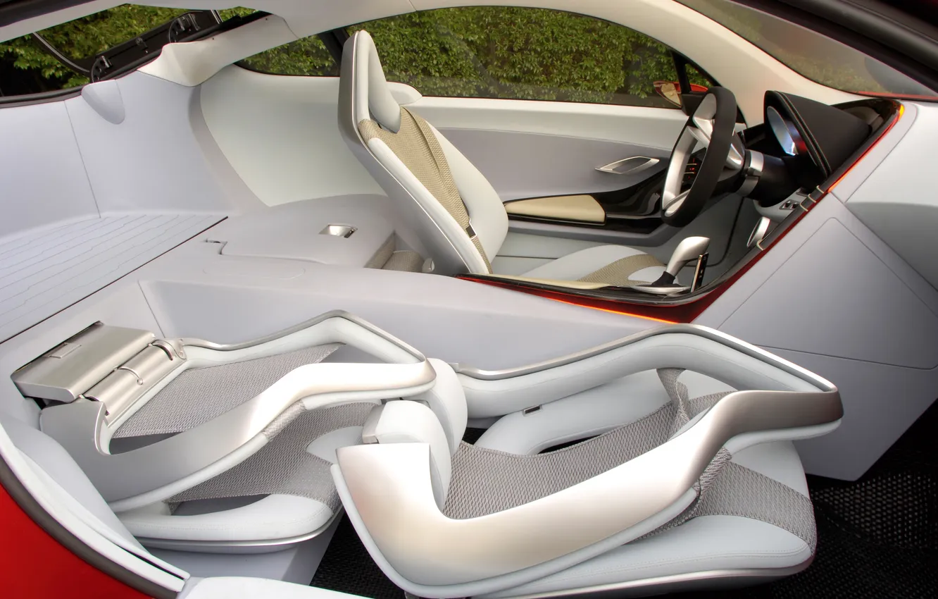 Photo wallpaper Mazda, the concept, interior, Sieve, Mazda, Mazda Kabura Concept, Concept, 2025