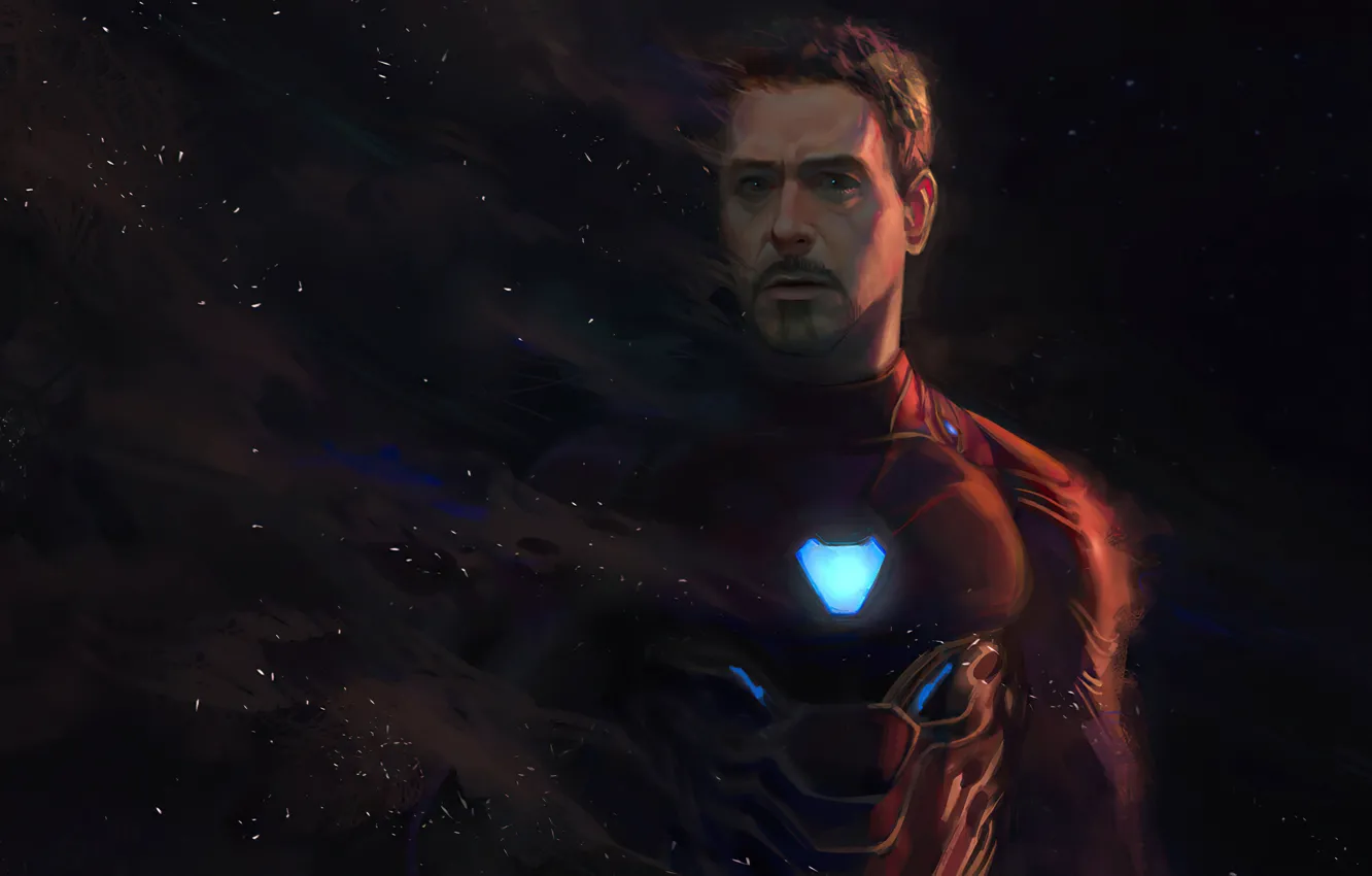 Photo wallpaper Hero, Tony Stark, The disappearance, The collapse, Avengers Infinity War
