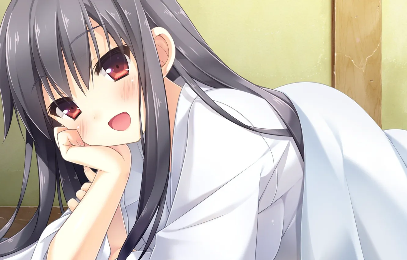 Photo wallpaper kawaii, anime, asian, bishojo, japonese, I was game, Amakoi Syrups Snastesia, CG Game