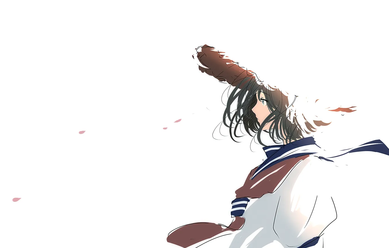 Photo wallpaper hat, schoolgirl, mfua. RU