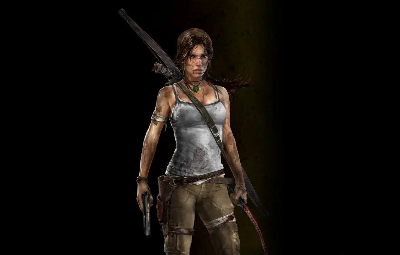 Photo wallpaper Tomb Raider, game, A Survivor Is Born