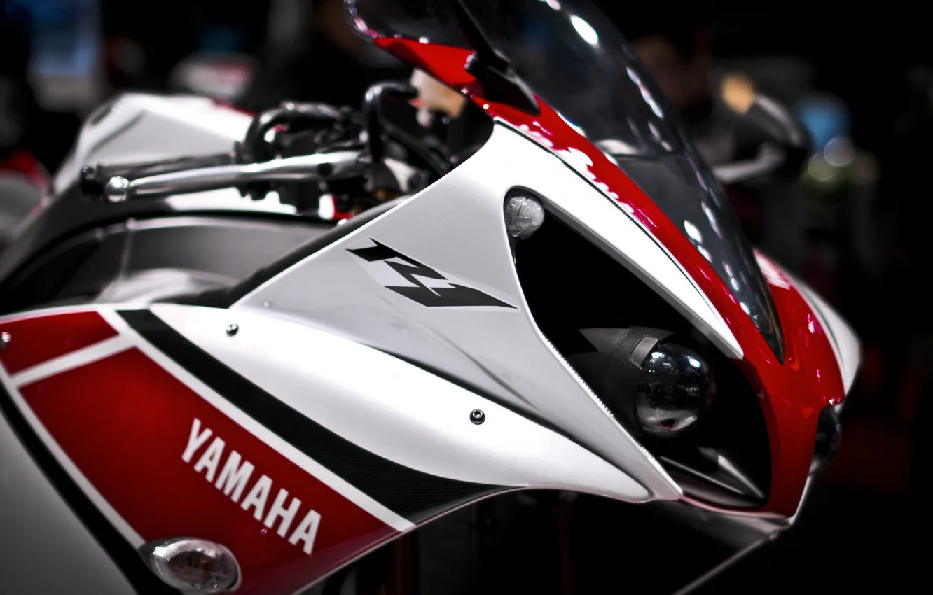 Photo wallpaper motorcycle, Yamaha, yzf