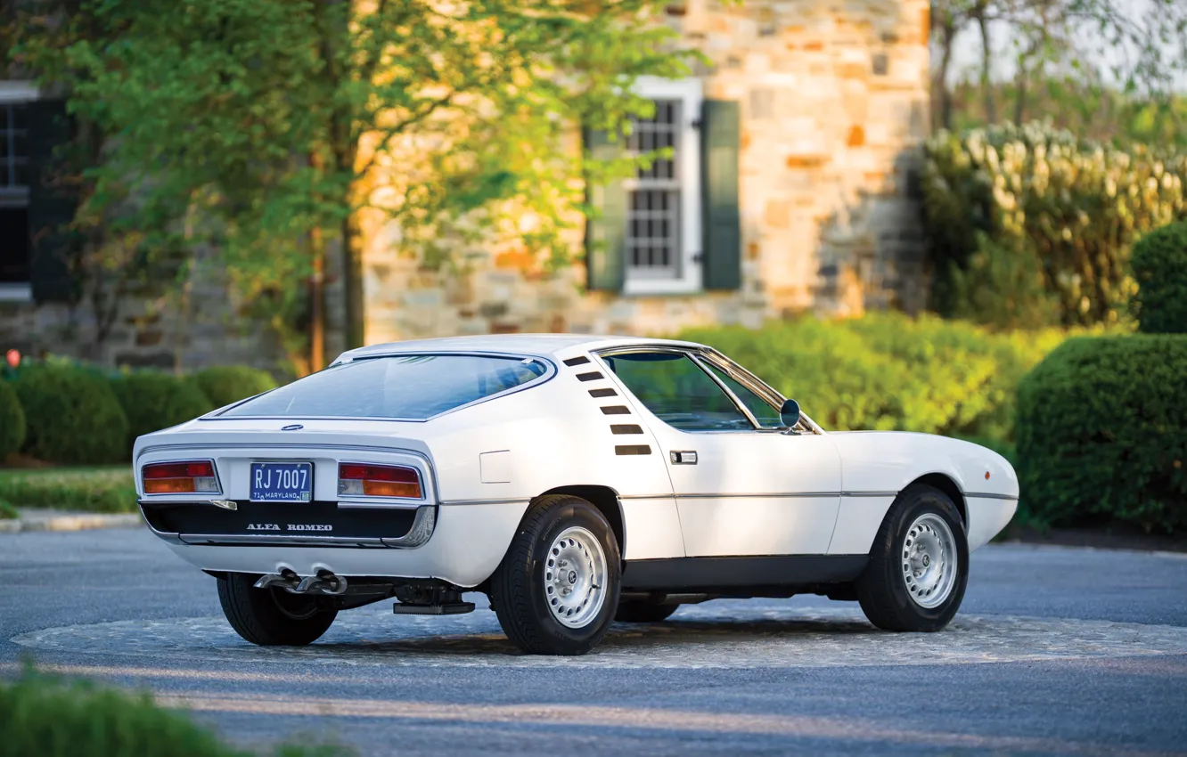 Photo wallpaper Alfa Romeo, Montreal, 1973, sports car, Alfa Romeo Montreal