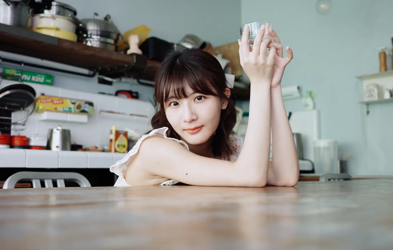 Photo wallpaper wallpaper, girl, woman, asian