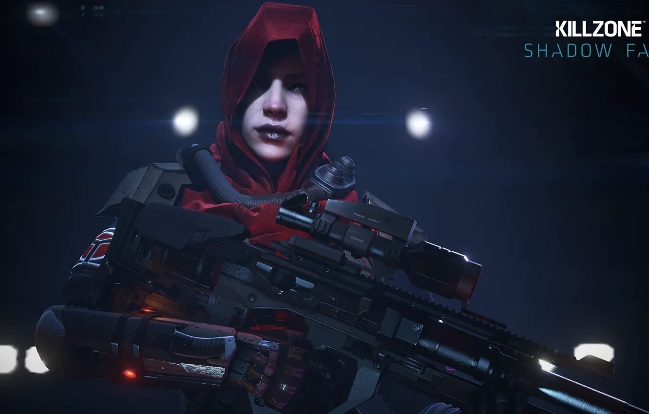 Photo wallpaper gun, game, killzone, weapon, sniper, Killzone Shadow Fall