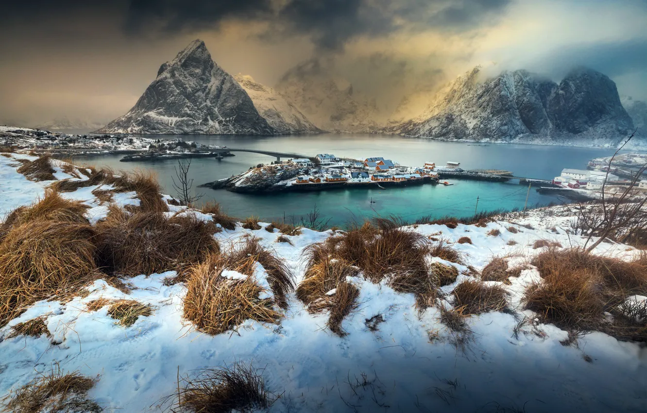 Photo wallpaper Pure, Nordland County, Norge