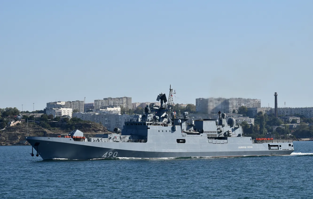 Photo wallpaper Admiral Essen, patrol, Author Erne