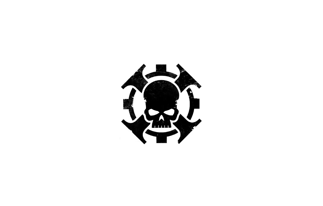 Photo wallpaper sake, logo, Warhammer, 40k
