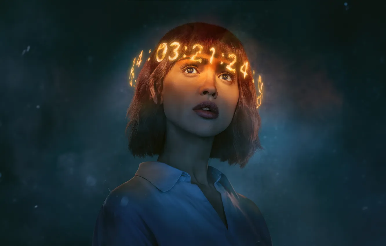 Photo wallpaper girl, figures, the series, 3 Body Problem, The 2024 Miniseries