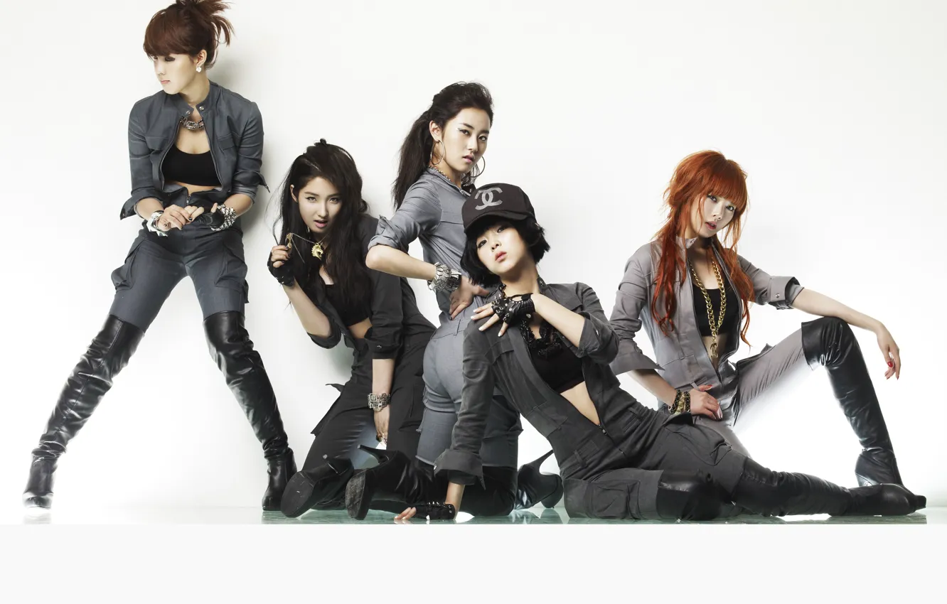 Photo wallpaper girl, music, Asian, South Korea, K-Pop, 4Minute, Kim Hyun, Kim Hyun
