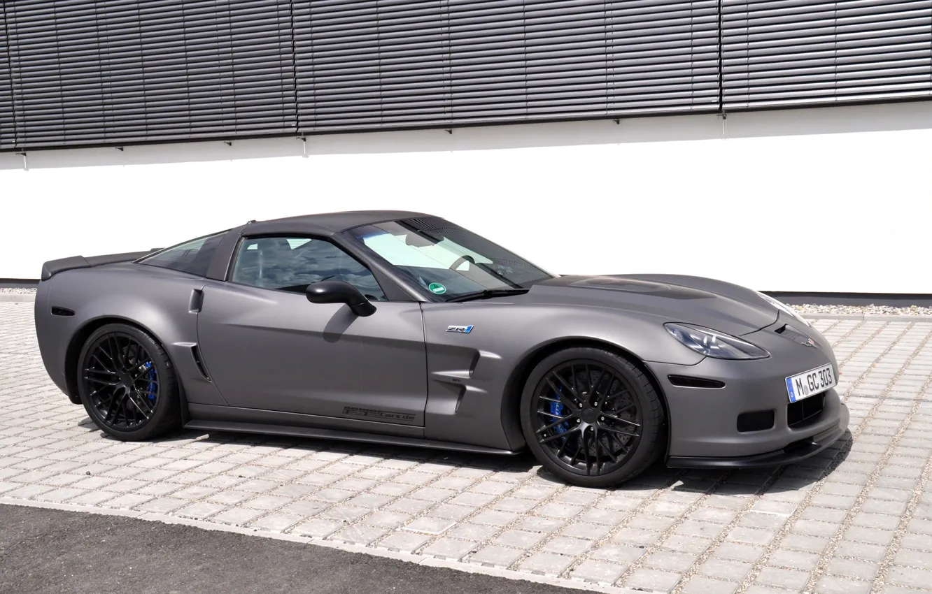 Photo wallpaper Corvette, Chevrolet, ZR1, tuning, Supercar, GeigerCars