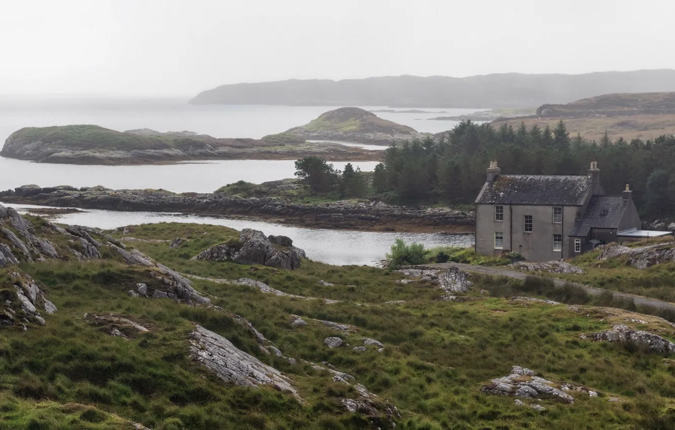 Photo wallpaper Scotland, East Coast, Isle of Harris