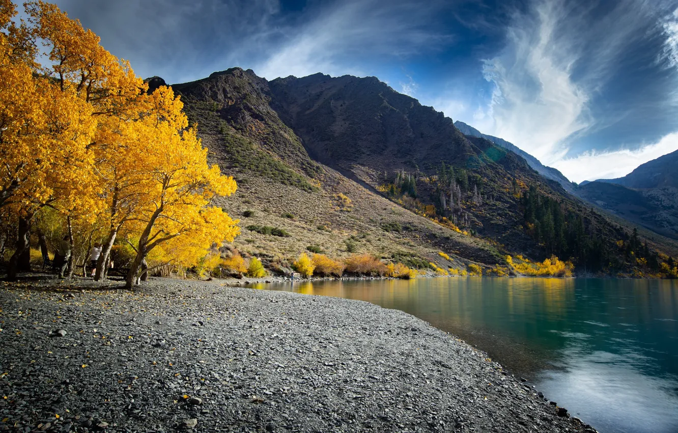 Photo wallpaper autumn, landscape, mountains, lake, José Gabriel Martínez Fonseca Follow