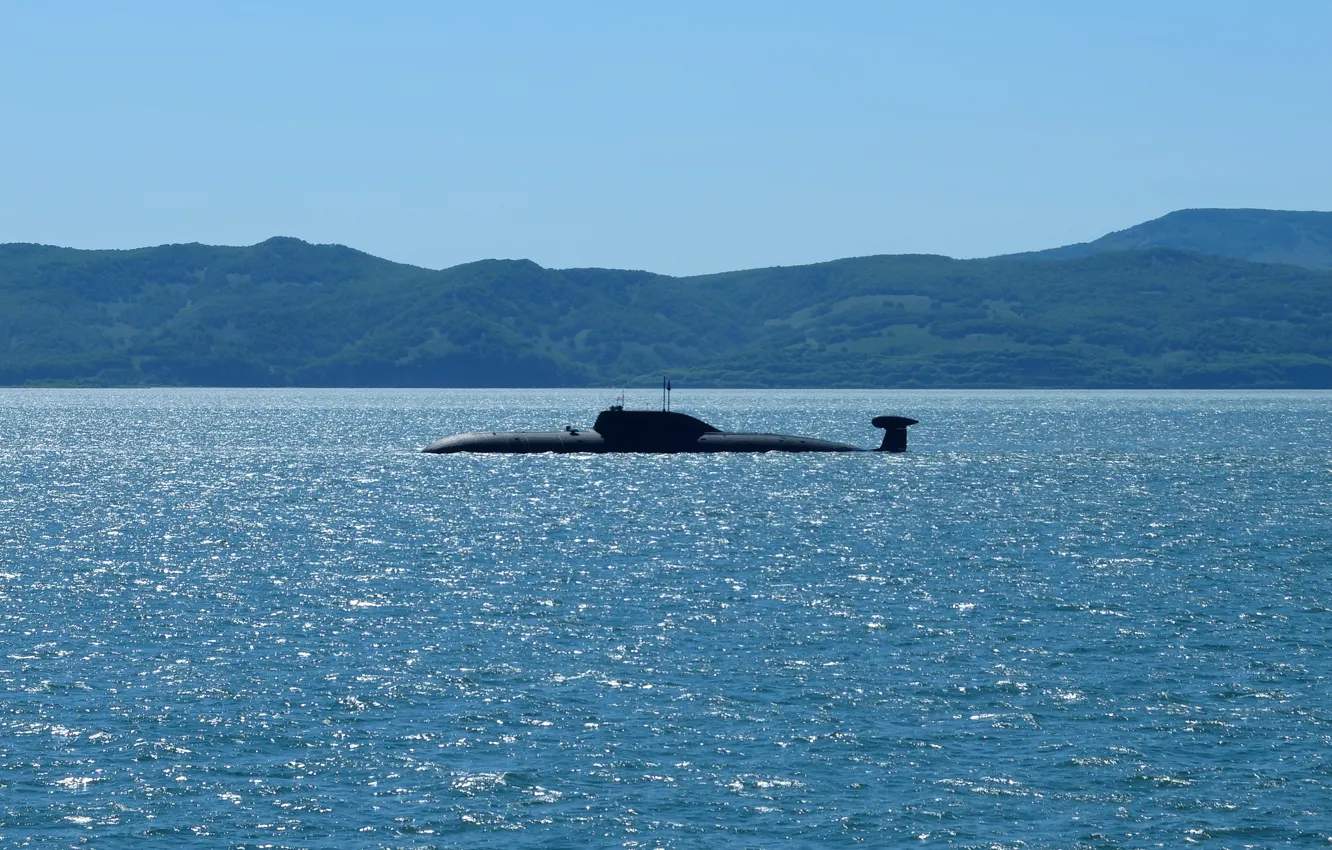 Photo wallpaper submarine, Navy, The project 971, K-419