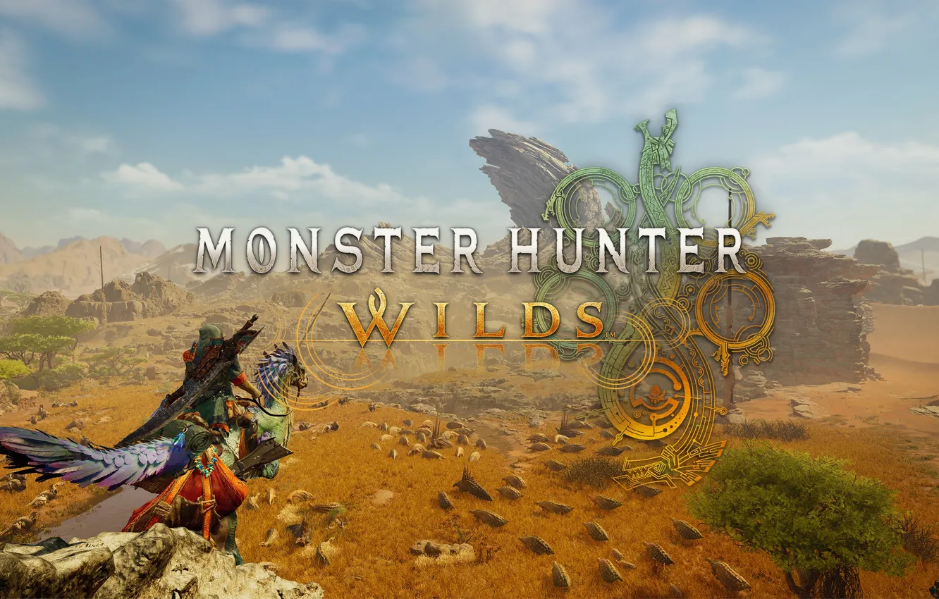 Photo wallpaper games, poster, Official, 2025 Games, Monster Hunter Wilds