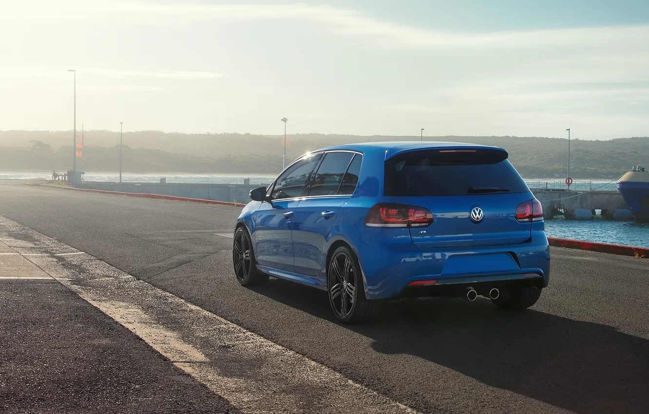 Photo wallpaper view, cars, auto, photography, volkswagen golf, cars walls, wallpapers auto, Wallpaper HD