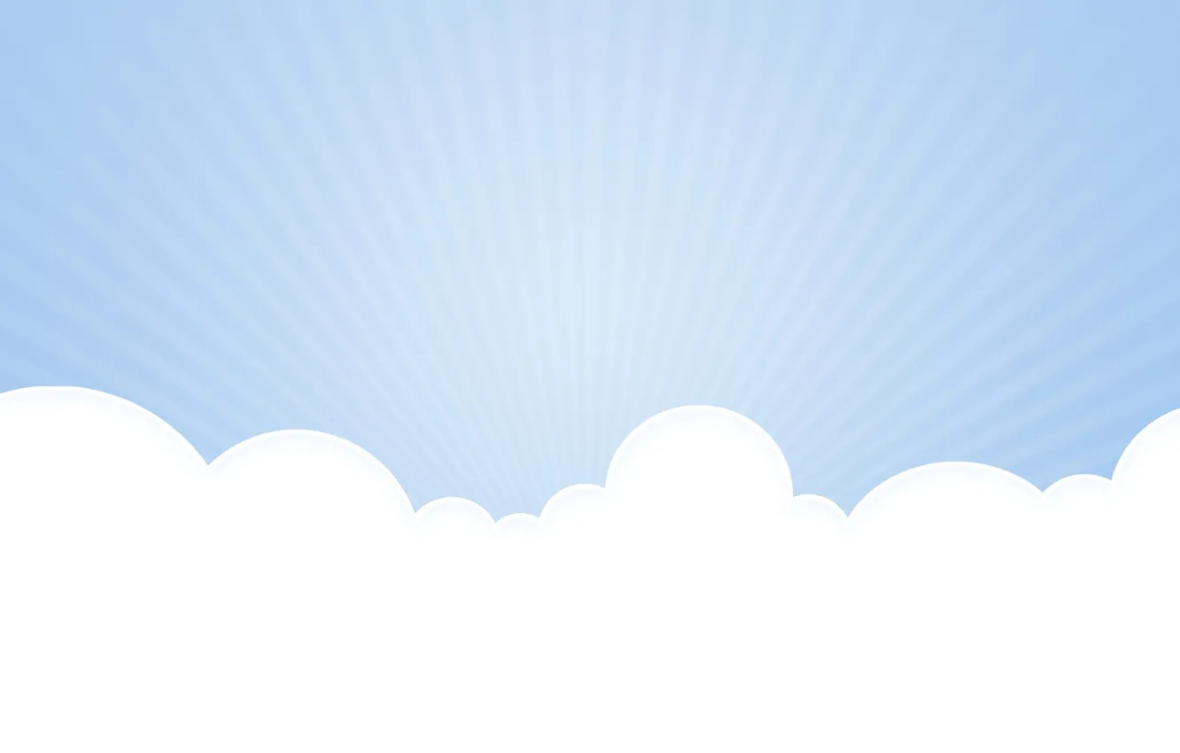 Photo wallpaper the sky, clouds, background