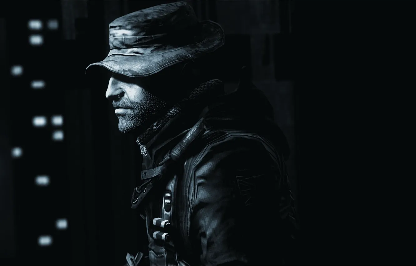 Photo wallpaper SAS, Call of Duty : Modern Warfare, Capitan Price