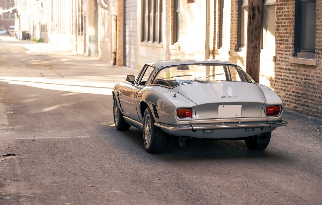 Photo wallpaper 1967, rear view, Grifo, Iso, Iso Grifo GL