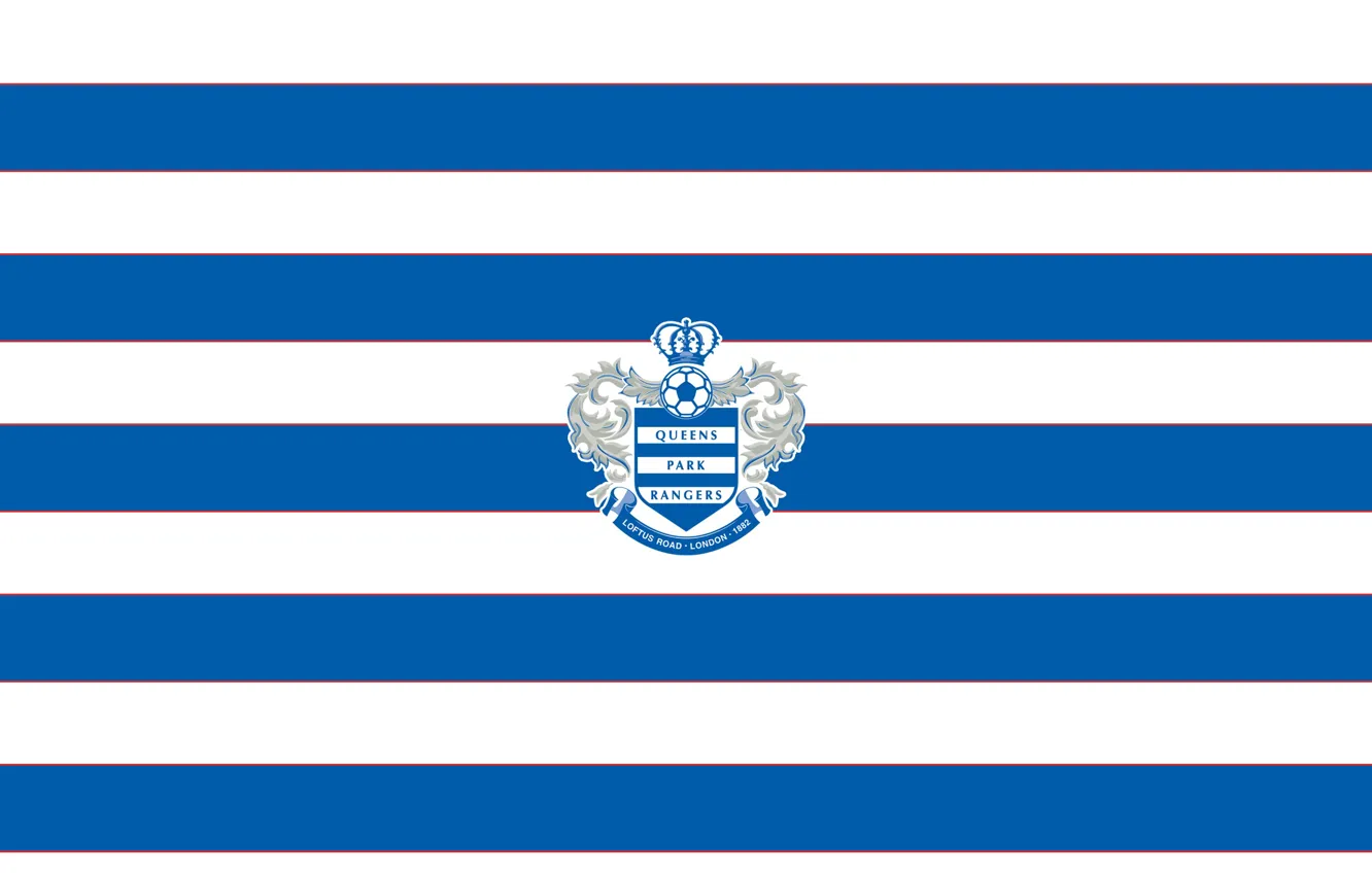 Photo wallpaper logo, football, England, Sport, Queens Park Rangers, QPR
