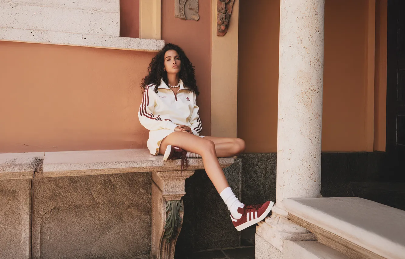 Photo wallpaper Adidas, model, Originals, sporty, rich energy