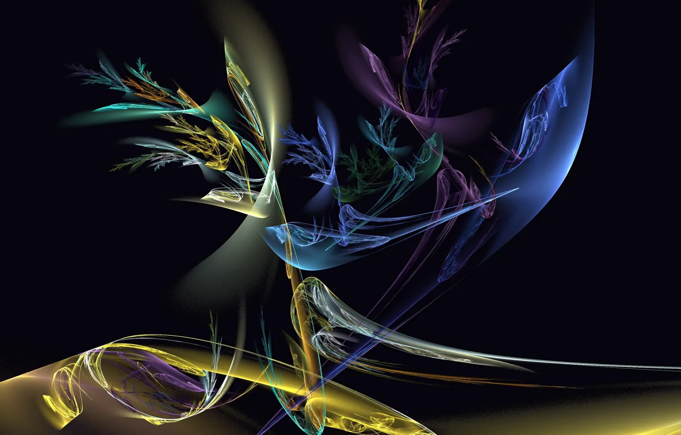 Photo wallpaper abstraction, color, form