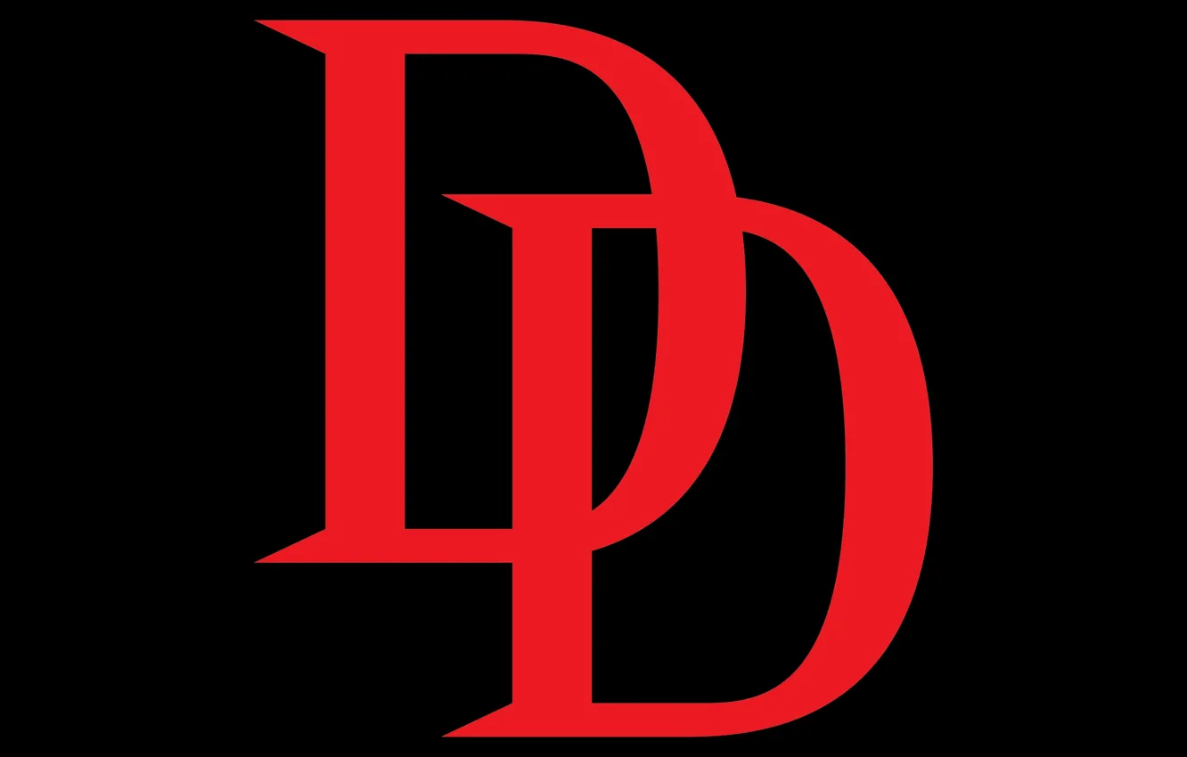 Photo wallpaper Logo, Daredevil, Daredevil, MARVEL