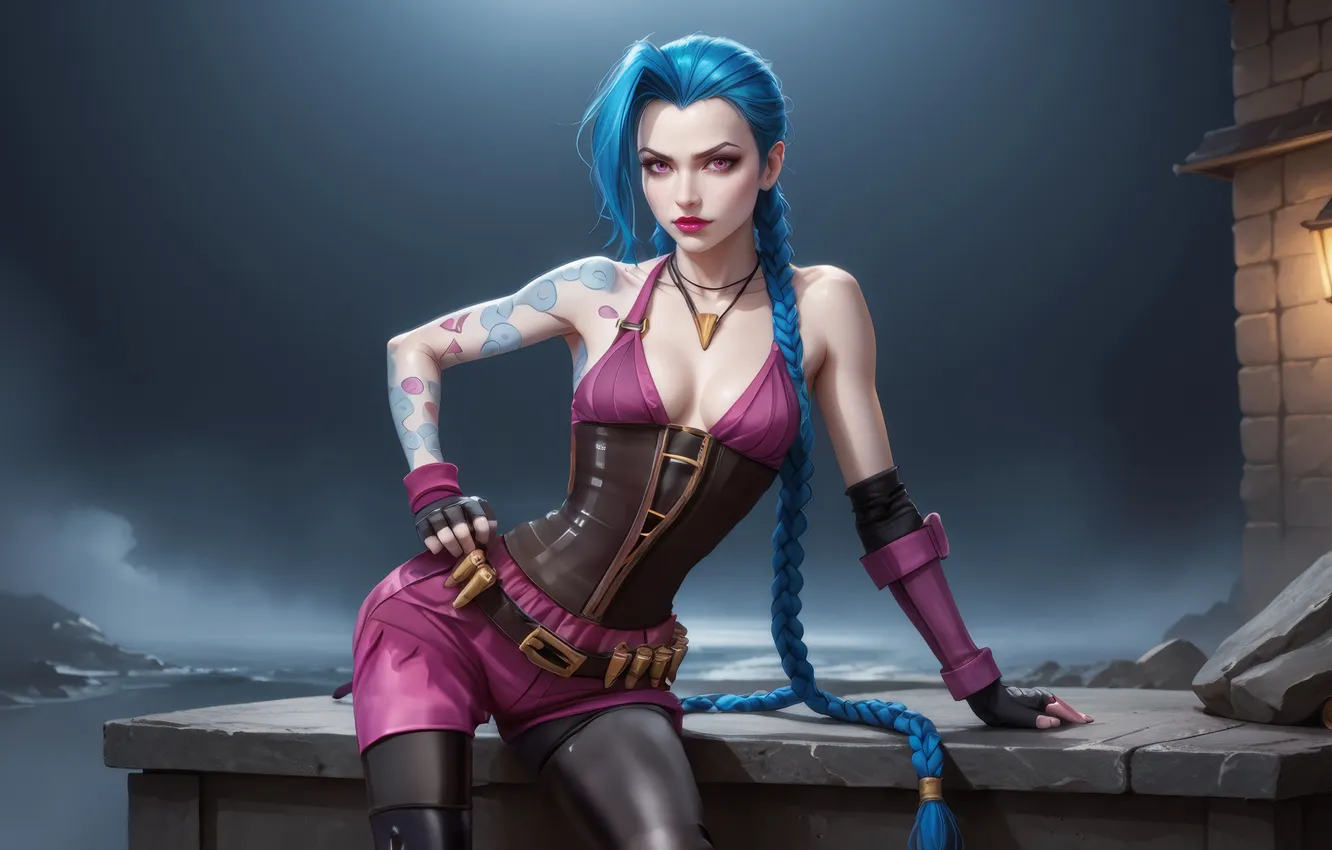 Photo wallpaper strength, Jinx, BEYOND