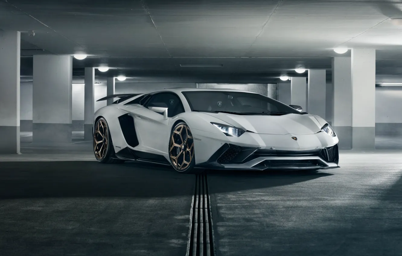 Photo wallpaper Lamborghini, supercar, 2018, Novitec Torado, Aventador S