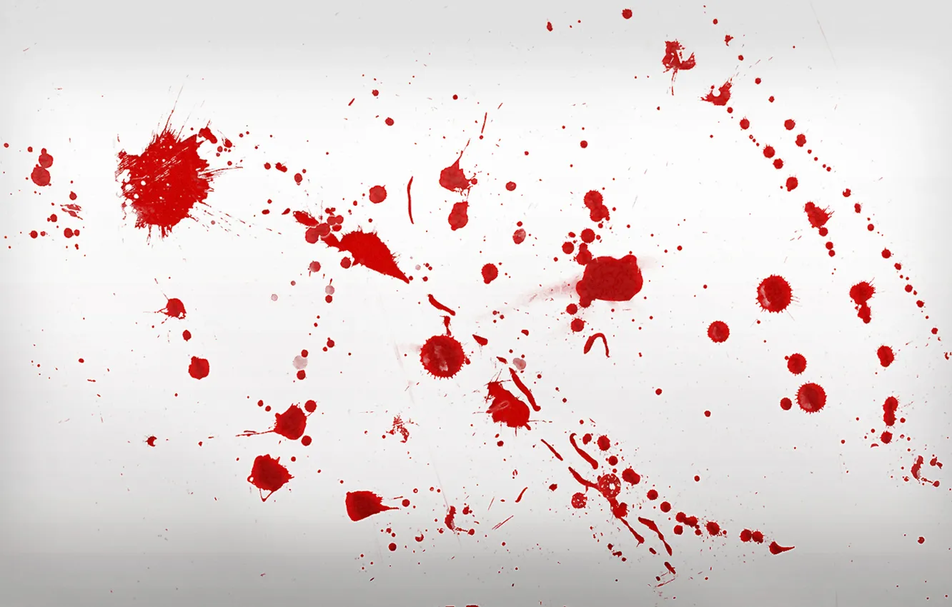 Photo wallpaper squirt, blood, blood, splatter, complete peace of mind