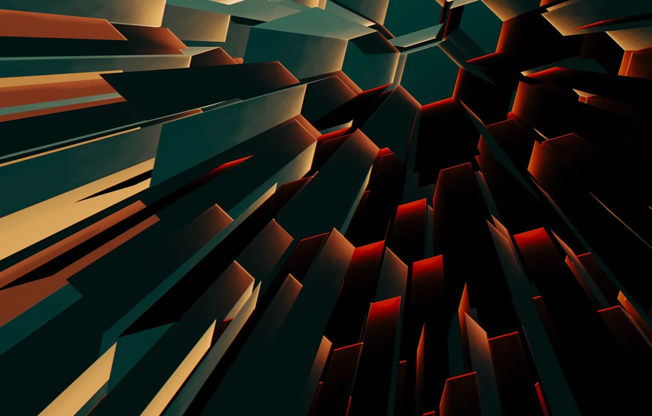 Photo wallpaper line, abstraction, cell, geometry, abstract background