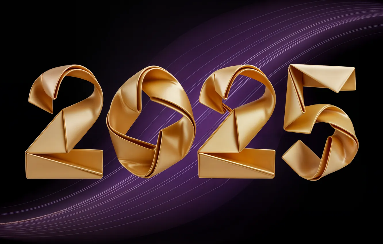 Photo wallpaper background, new year, 2025
