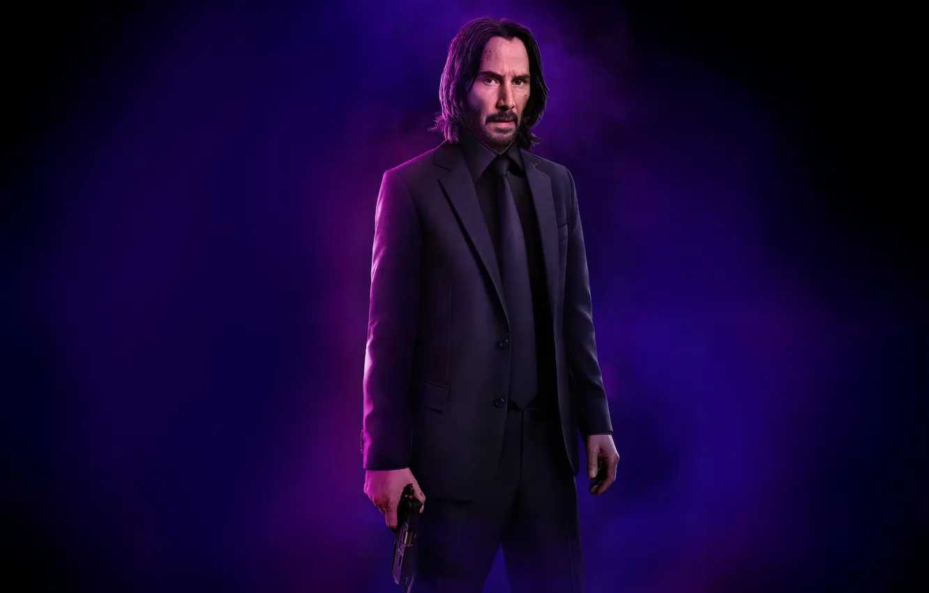 Photo wallpaper weapons, costume, ballerina, Keanu Reeves, Keanu Reeves, Ballerina, John Wick, From the World of John …