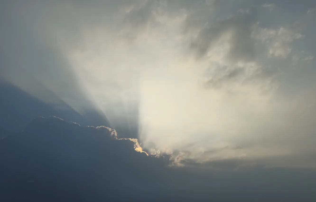 Photo wallpaper sky, sunset, cloud, SUHART