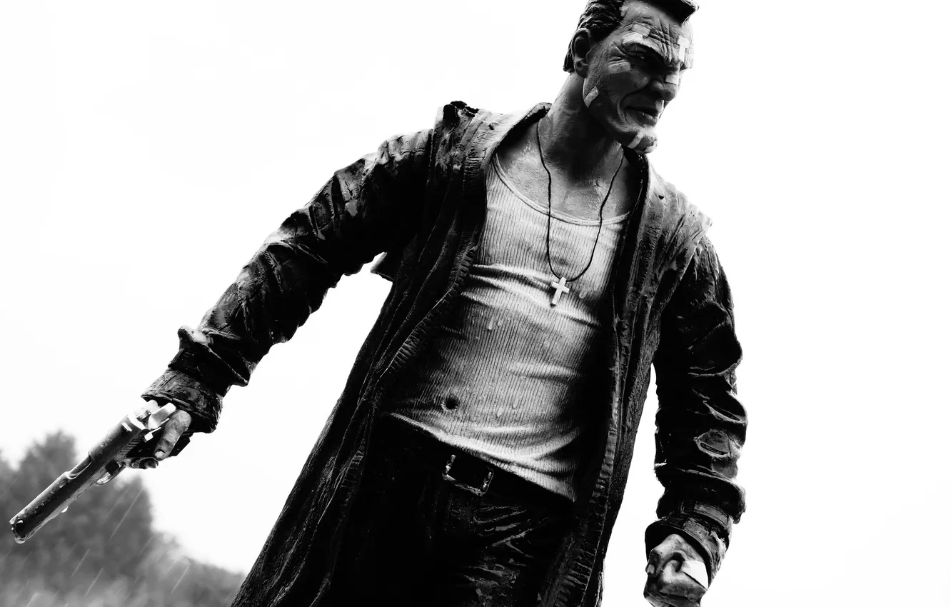 Photo wallpaper gun, toy, figurine, Sin city
