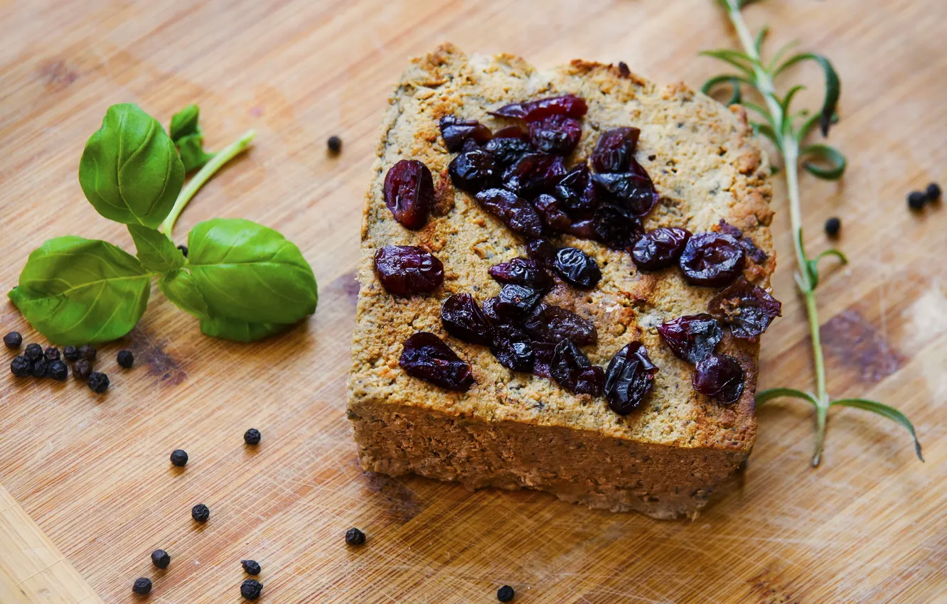 Photo wallpaper food, bread, raisins