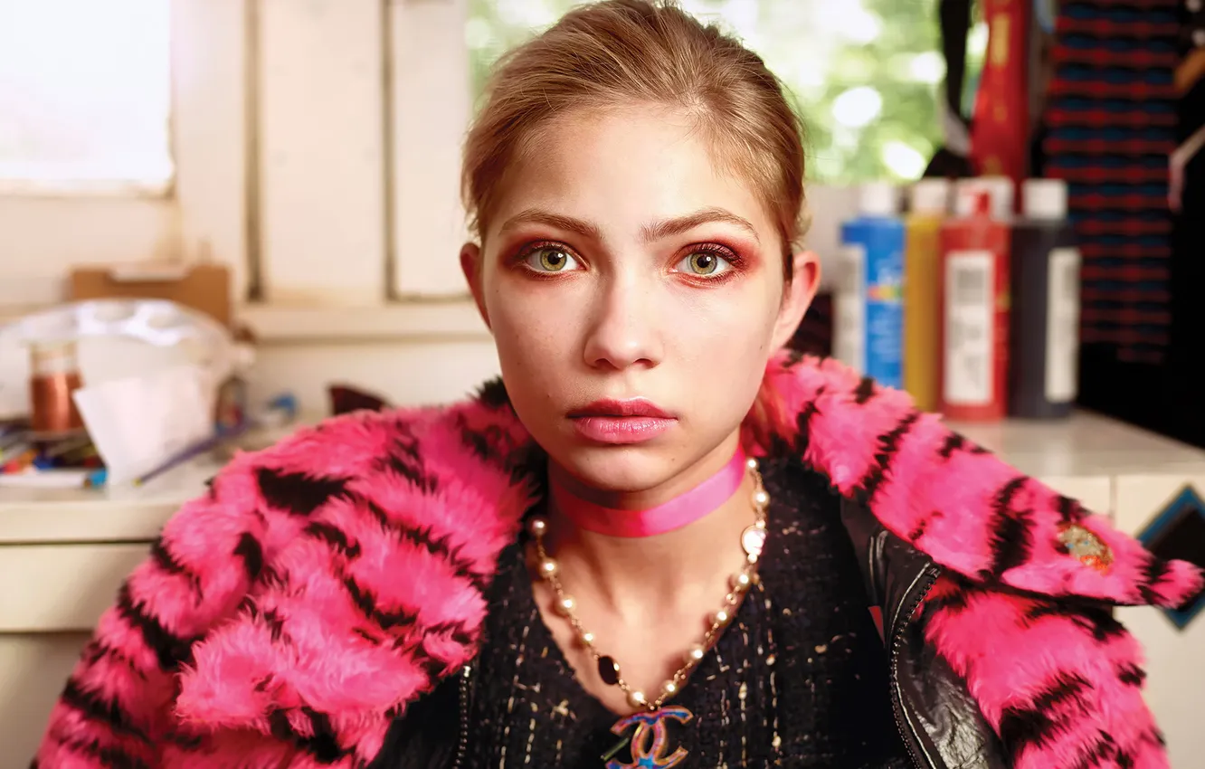 Photo wallpaper makeup, photoshoot, New York, Tavi Gevinson