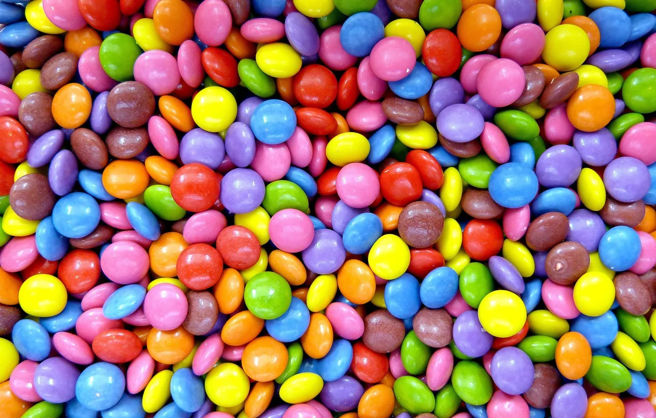 Photo wallpaper candy, food, color, sweet, candy, confectionery
