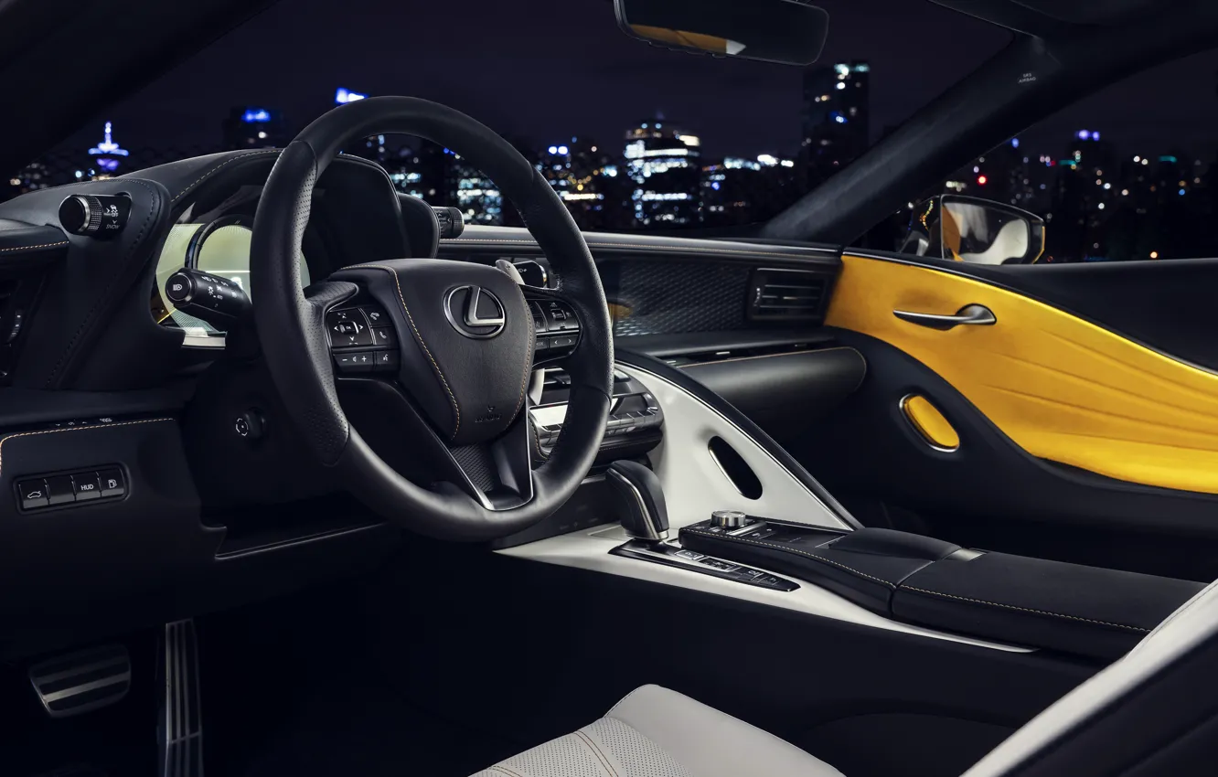 Photo wallpaper Lexus, salon, LC 500, 2019, Inspiration Series