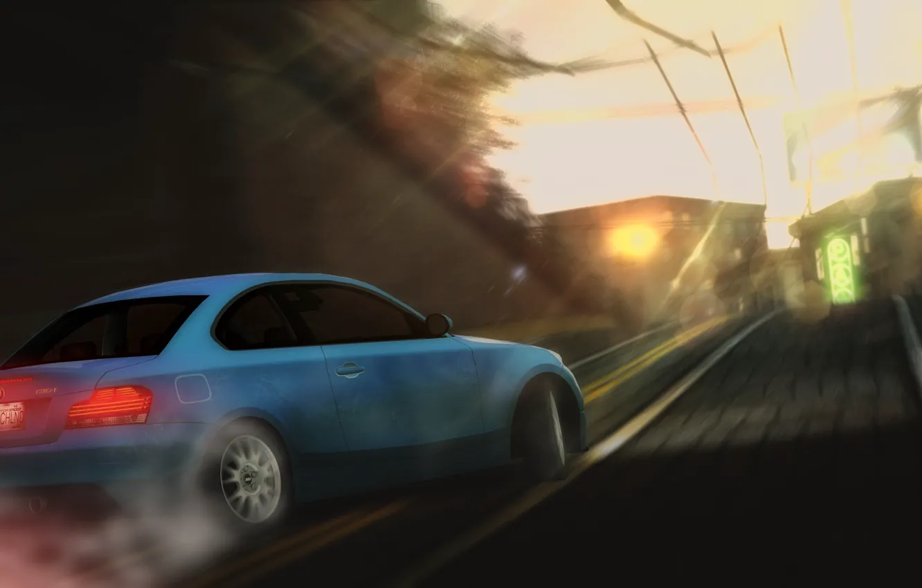Photo wallpaper BMW, Photoshop, Need for speed world