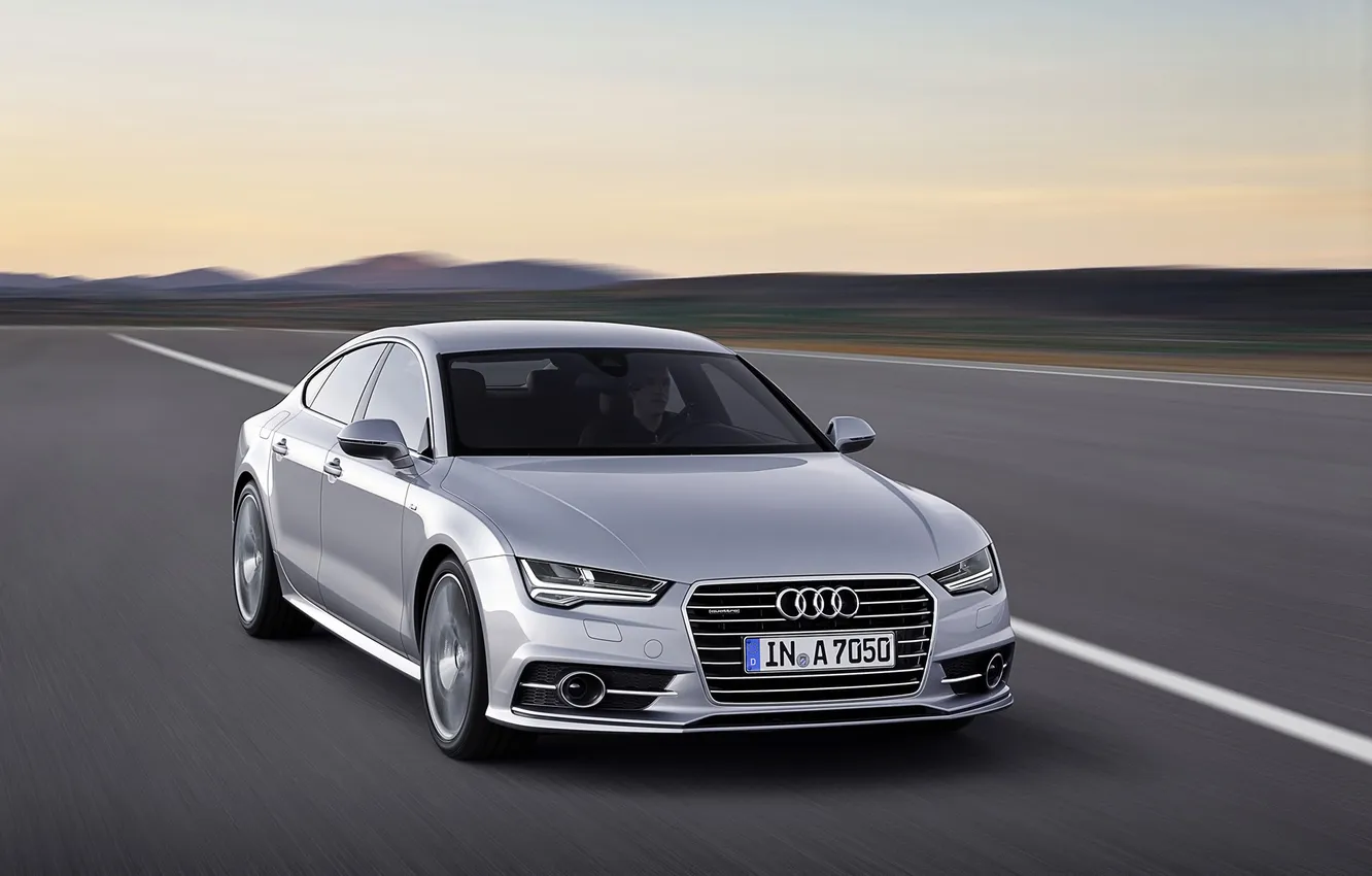 Photo wallpaper the sky, background, Audi, Audi, the front, Sportback