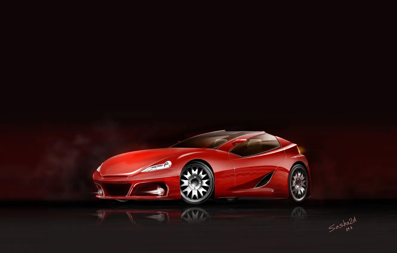 Photo wallpaper machine, auto, race, sport, the concept, The fast and the furious